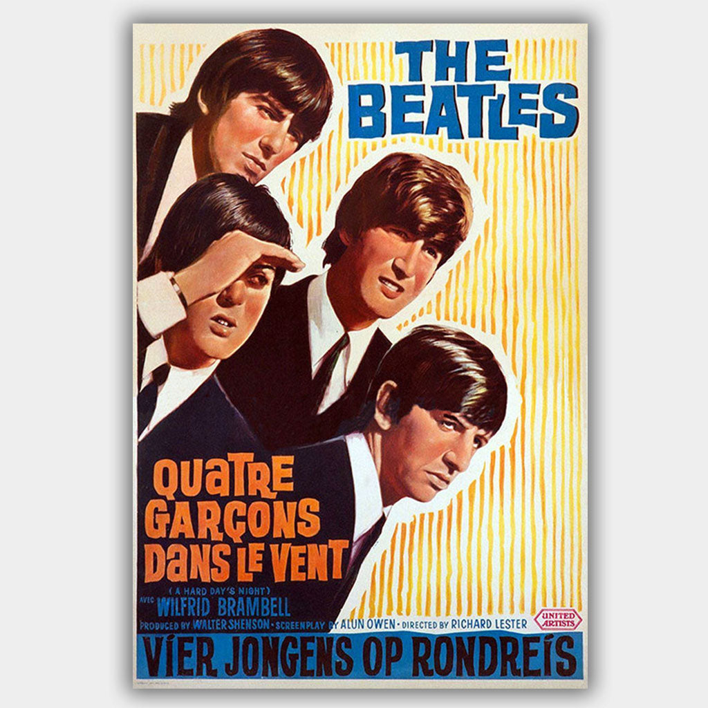 Beatles in Concert 1970 Brazilian Poster 13 x 19 Photo Print
