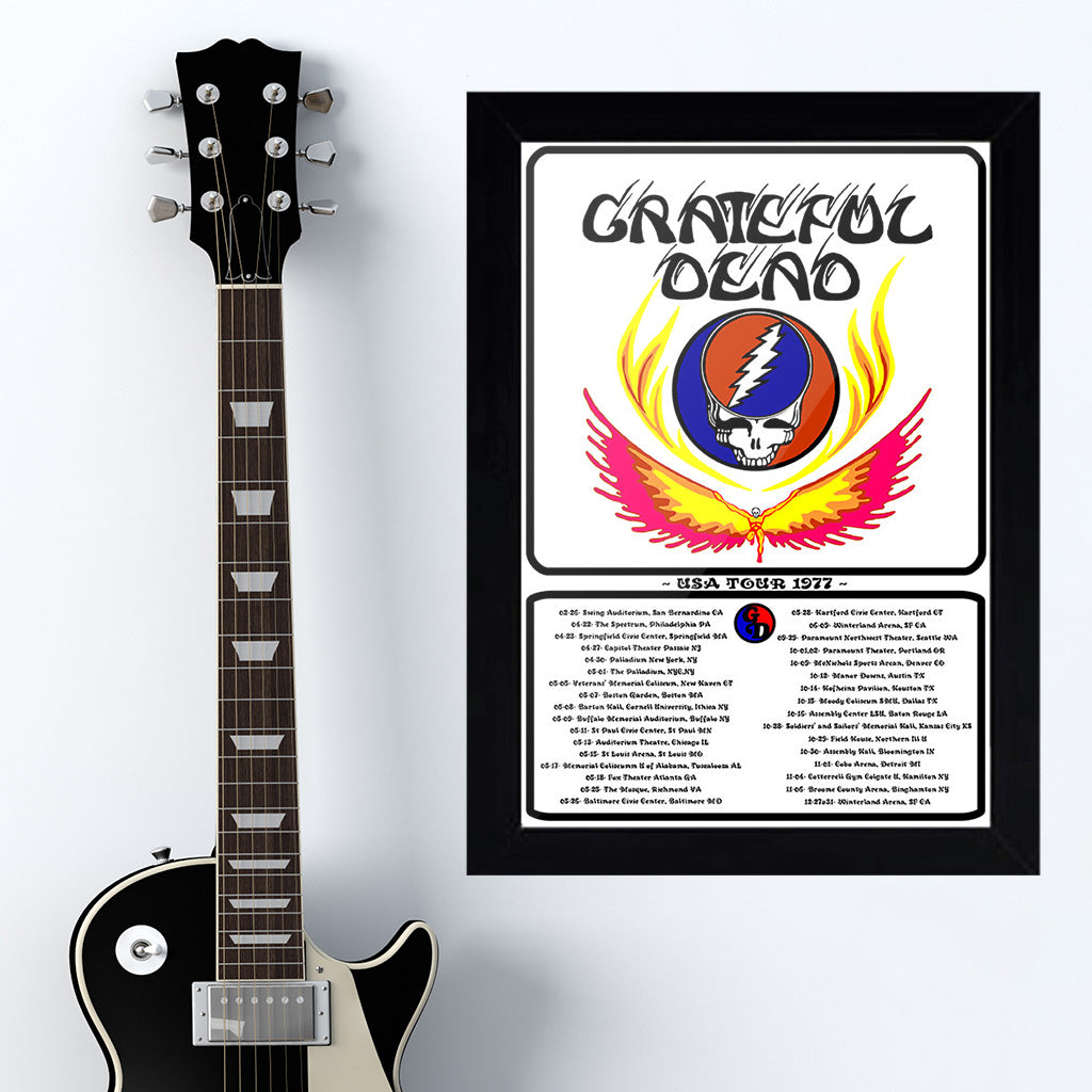 Grateful Dead (1977) - Concert Poster - 13 x 19 inches – PosterAlley